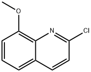 2-氯-8-甲氧基喹啉 结构式