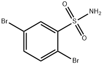 2,5-二溴苯磺酰胺 结构式