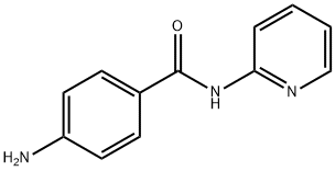 4-氨基-N-(2-吡啶基)苯甲酰胺 结构式
