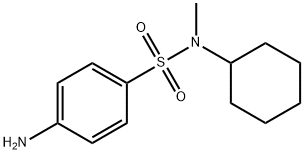 4-氨基-N-环己基-N-甲基-苯磺酰胺 结构式