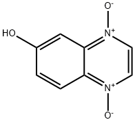 6-Quinoxalinol,  1,4-dioxide 结构式