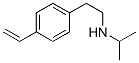 N-isopropyl-p-vinylphenethylamine 结构式