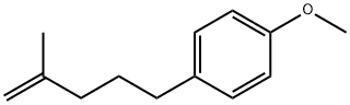 1-Methoxy-4-(4-methyl-4-pentenyl)benzene 结构式