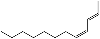 (2E,4Z)-2,4-Dodecadiene 结构式