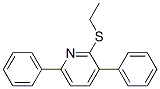 2-(Ethylthio)-3,6-diphenylpyridine 结构式