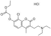 Cloricromenehydrochloride 结构式