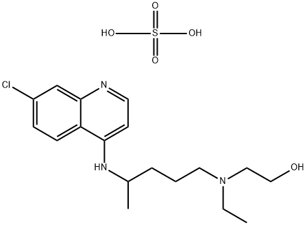 硫酸羟基氯喹 结构式