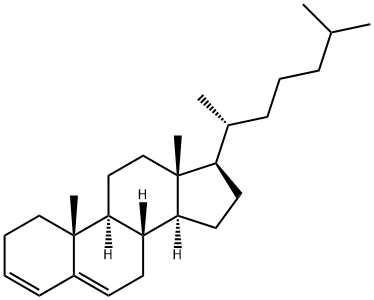 胆甾-3,5-二烯 结构式