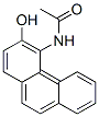 N-(3-hydroxyphenanthren-4-yl)acetamide 结构式