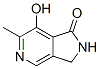 5-hydroxy-4-methyl-3,8-diazabicyclo[4.3.0]nona-1,3,5-trien-7-one 结构式