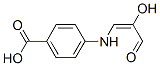 4-[[(E)-2-hydroxy-3-oxo-prop-1-enyl]amino]benzoic acid 结构式