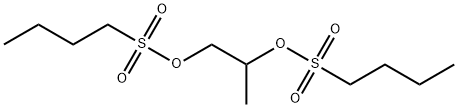 1-(2-butylsulfonyloxypropoxysulfonyl)butane 结构式