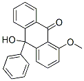 10-hydroxy-1-methoxy-10-phenyl-anthracen-9-one 结构式