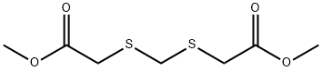 METHYL 2-([[(2-METHOXY-2-OXOETHYL)THIO]METHYL]THIO)ACETATE 结构式