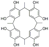 C-METHYLCALIX[4]RESORCINARENE 结构式