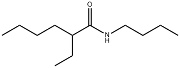 N-Butyl-2-ethylhexanamide 结构式