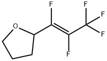 2-(PENTAFLUORO-1-PROPENYL)TETRAHYDROFURAN 结构式