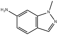 1-甲基-6-氨基-1H-吲唑 结构式