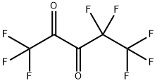 OCTAFLUOROPENTANE-2,3-DIONE 结构式