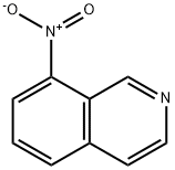 8-硝基异喹啉 结构式