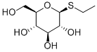 乙基 BETA-D-硫代葡萄糖苷 结构式
