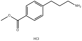 METHYL 4-(3-AMINOPROPYL)BENZOATE HYDROCHLORIDE 结构式