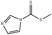 1H-咪唑-1-二硫代羧酸甲酯 结构式