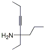 5-Octyn-4-amine,  4-ethyl- 结构式
