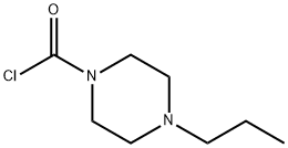 1-Piperazinecarbonyl chloride, 4-propyl- (9CI) 结构式