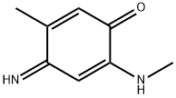 2,5-Cyclohexadien-1-one, 4-imino-5-methyl-2-(methylamino)- (9CI) 结构式