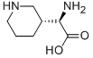 3-Piperidineaceticacid,alpha-amino-,(R*,R*)-(9CI) 结构式