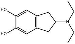 1H-Indene-5,6-diol, 2-(diethylamino)-2,3-dihydro- (9CI) 结构式