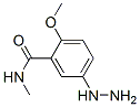 Benzamide, 5-hydrazino-2-methoxy-N-methyl- (9CI) 结构式