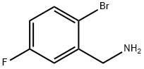 2-溴-5-氟苄胺 结构式