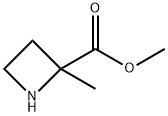 2-AZETIDINECARBOXYLICACID,2-METHYL-,METHYLESTER 结构式