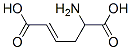 5-amino-2-hexenedioic acid 结构式