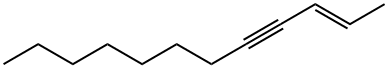 (E)-2-Dodecen-4-yne 结构式