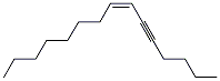 (Z)-7-Pentadecen-5-yne 结构式