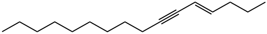 4-Hexadecen-6-yne, (E)- 结构式