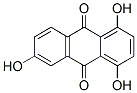 1,4,6-trihydroxyanthraquinone 结构式