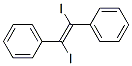 1,1'-(1,2-Diiodo-1,2-ethenediyl)bisbenzene 结构式