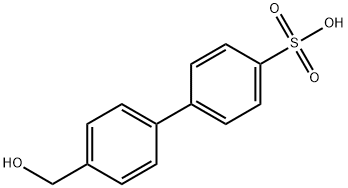 4-(4-Hydroxymethylphenyl)phenylsulfonic acid 结构式