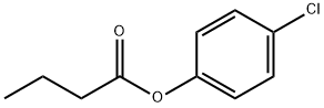 (4-chlorophenyl) butanoate 结构式