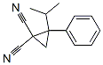 2-(1-Methylethyl)-2-phenyl-1,1-cyclopropanedicarbonitrile 结构式