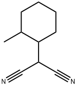 2-(2-Methylcyclohexyl)malononitrile 结构式