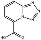 [1,2,3,4]四唑并[5,1-F]吡啶-5-羧酸 结构式