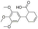 6-(3,4,5-trimethoxyphenyl)cyclohex-3-ene-1-carboxylic acid 结构式