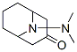 9-Azabicyclo[3.3.1]nonan-3-one, 9-dimethylamino- 结构式