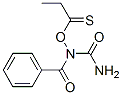 N-(Aminocarbonyl)-N-(1-thioxopropoxy)benzamide 结构式