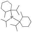 (1-Methylethyl)bis[methyl(1-methylethyl)cyclohexyl]phosphine 结构式